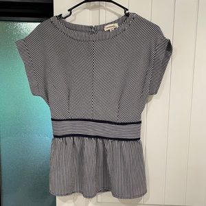 Navy stripped top from Tj max never worn